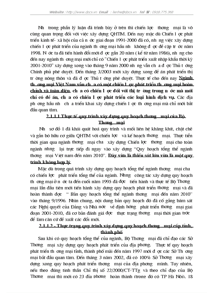 image for page Quy hoạch phát triển thương mại ở nước ta hiện nay những vấn đề lý luận và thực tiễn