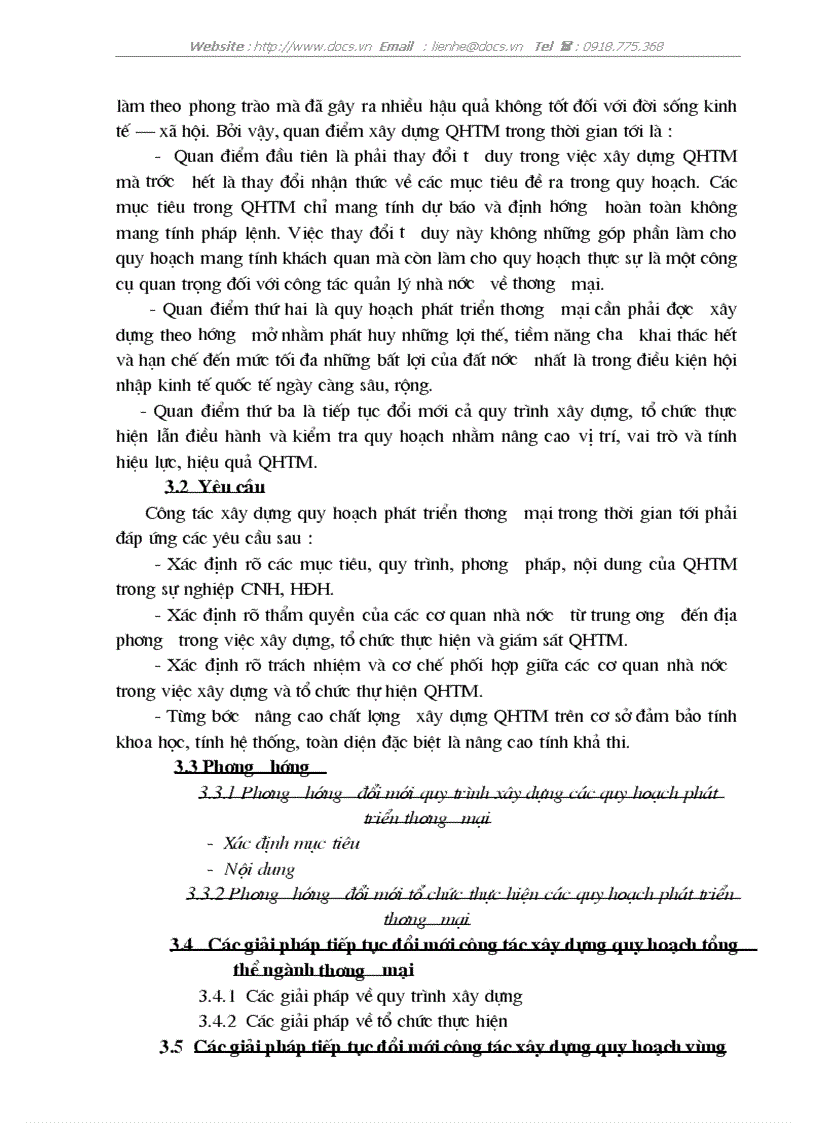 image for page Quy hoạch phát triển thương mại ở nước ta hiện nay những vấn đề lý luận và thực tiễn
