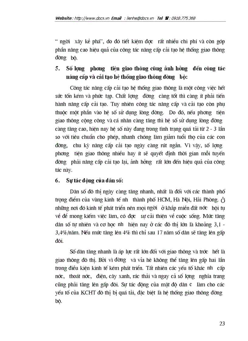 image for page Hiện trạng hệ thống giao thông đường bộ và giải pháp nâng cao hiệu quả công tác nâng cấp cải tạo hệ thống giao thông đường bộ trên địa bàn Hà Nội
