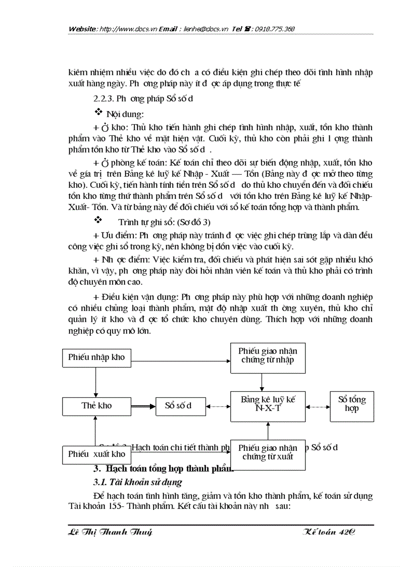 image for page Hạch toán thành phẩm và tiêu thụ thành phẩm tại Công ty Nhựa cao cấp Hàng không
