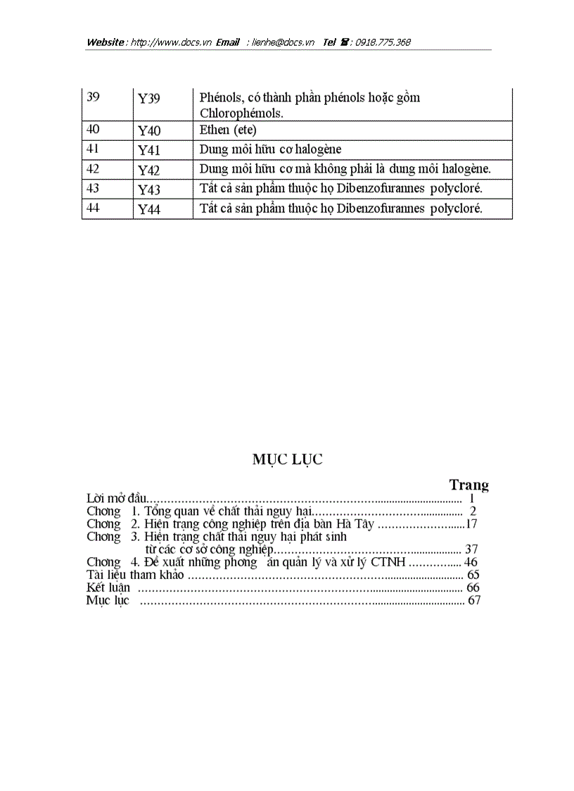 image for page Thực trạng và giải pháp quản lý và xử lý chất thải nguy hại phát sinh từ các cơ sở công nghiệp trên địa bàn Hà Tây