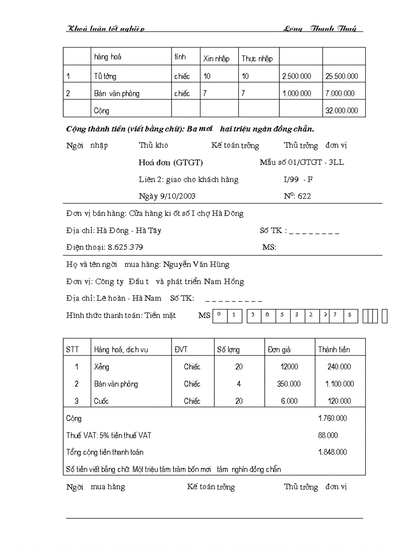 image for page Công tác kế toán vật liệu tại Công ty ĐT PT Nam Hồng và một số ý kiến đề xuất nhằm góp phần hoàn thiện công tác kế toán vật liệu ở công ty