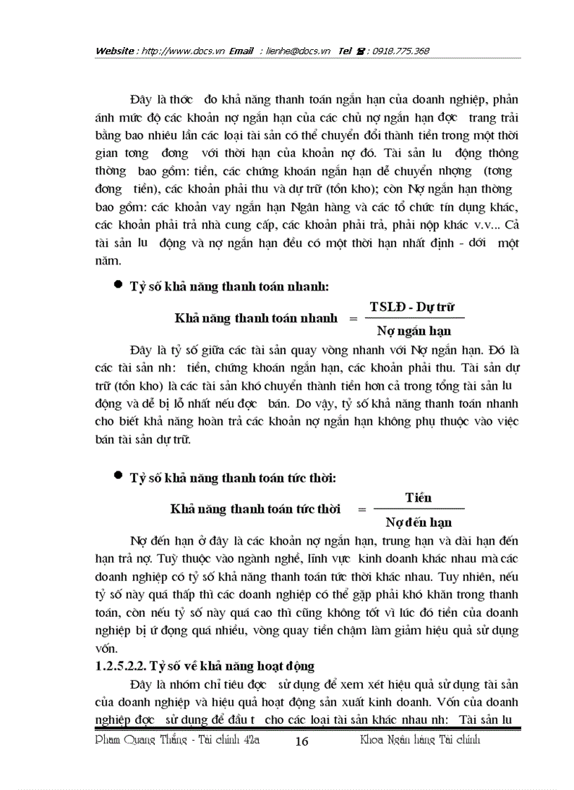 image for page Giải pháp hoàn thiện công tác phân tích tài chính tại Công ty XNK các sản phẩm cơ khí MECANIMEX