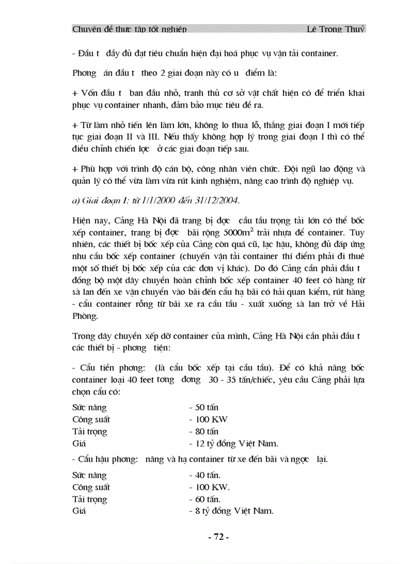 image for page Chiến lược kinh doanh vận tải container đường thuỷ nội địa ở Tổng Công ty đường sông Miền Bắc