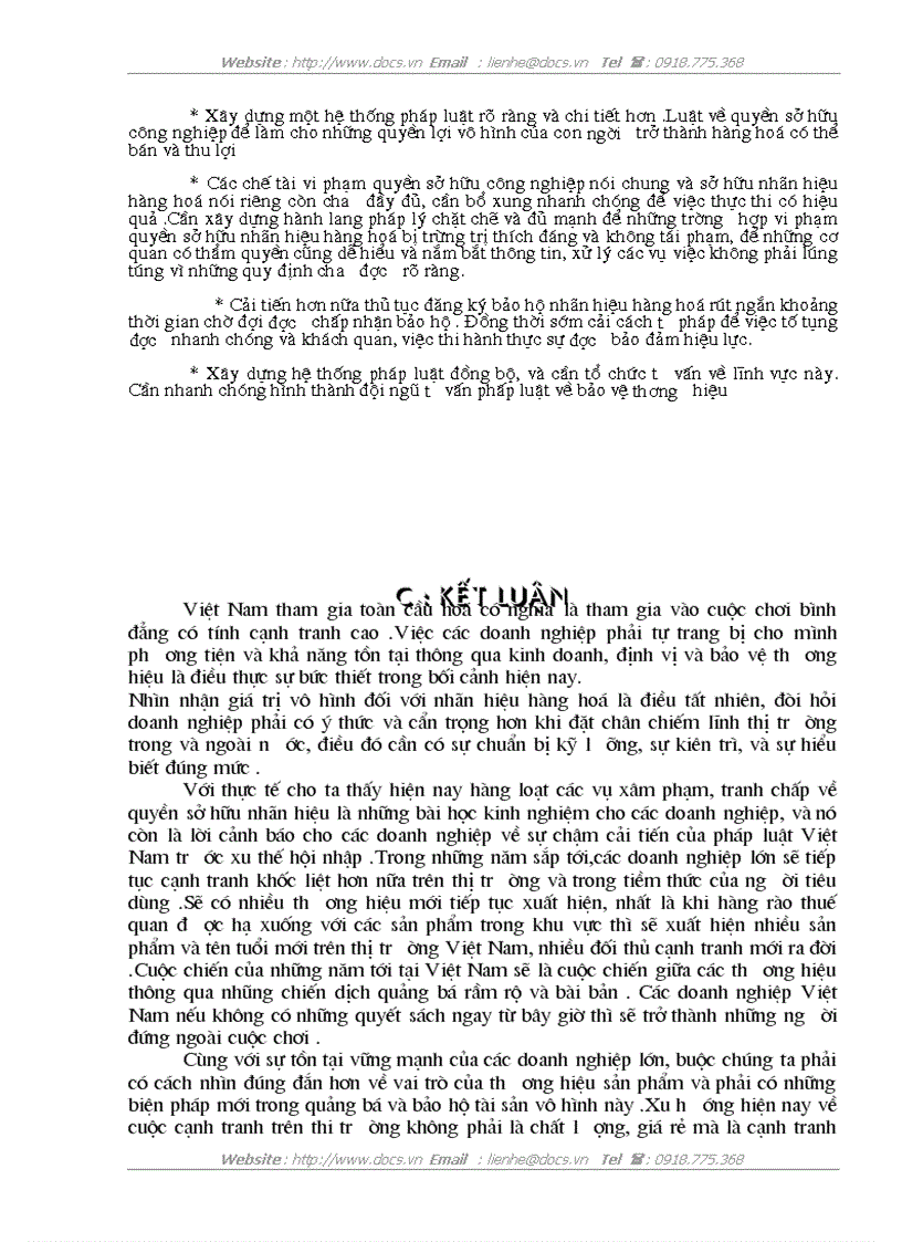 image for page Ché độ bảo hộ về sở hữu nhãn hiệu hàng hoá trong xu thế hội nhập và toàn cầu hoá