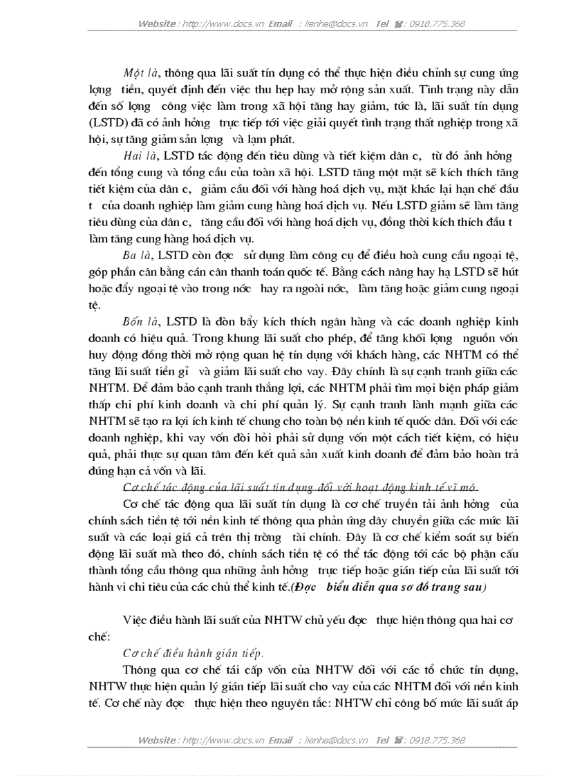 image for page Vai trò của chính sách tiền tệ trong điều tiết hoạt động kinh tế vĩ mô