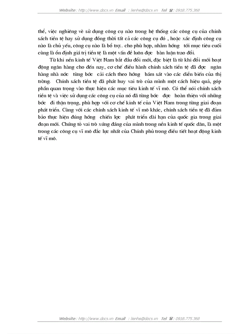 image for page Vai trò của chính sách tiền tệ trong điều tiết hoạt động kinh tế vĩ mô