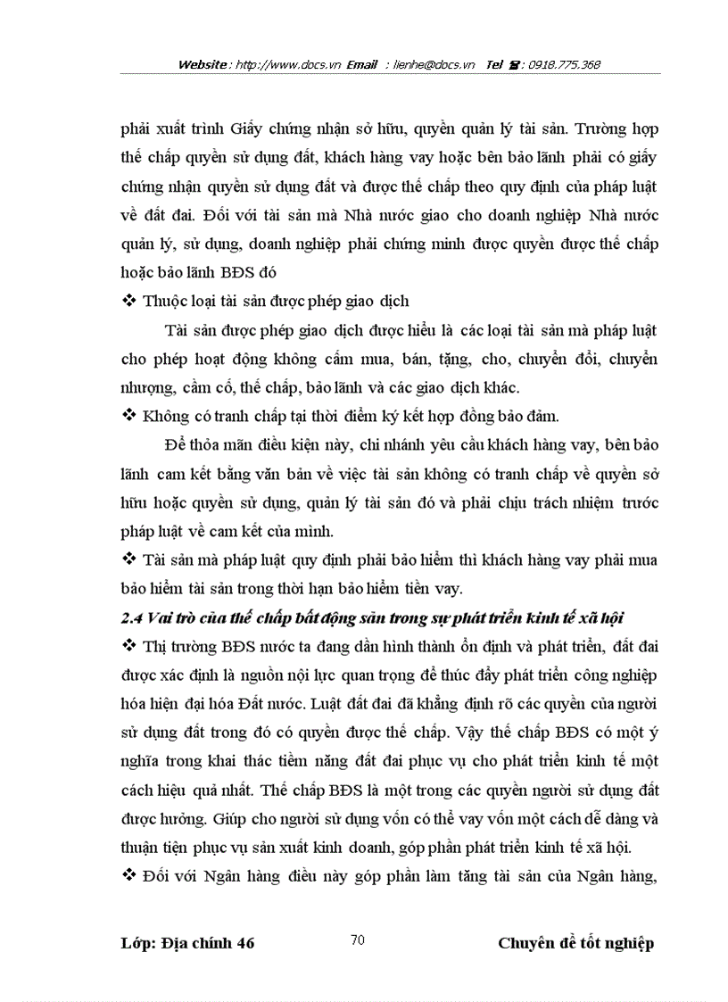 image for page Nghiên cứu hoạt động định giá bất động sản thế chấp tại ngânhàng NHTMCP Á Châu ACB
