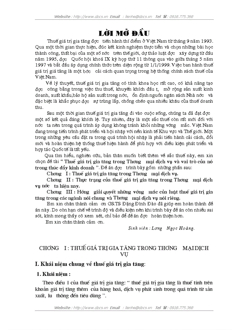 Thuế giá trị gia tăng trong Thương mại dịch vụ và vai trò của nó trong thúc đẩy kinh doanh