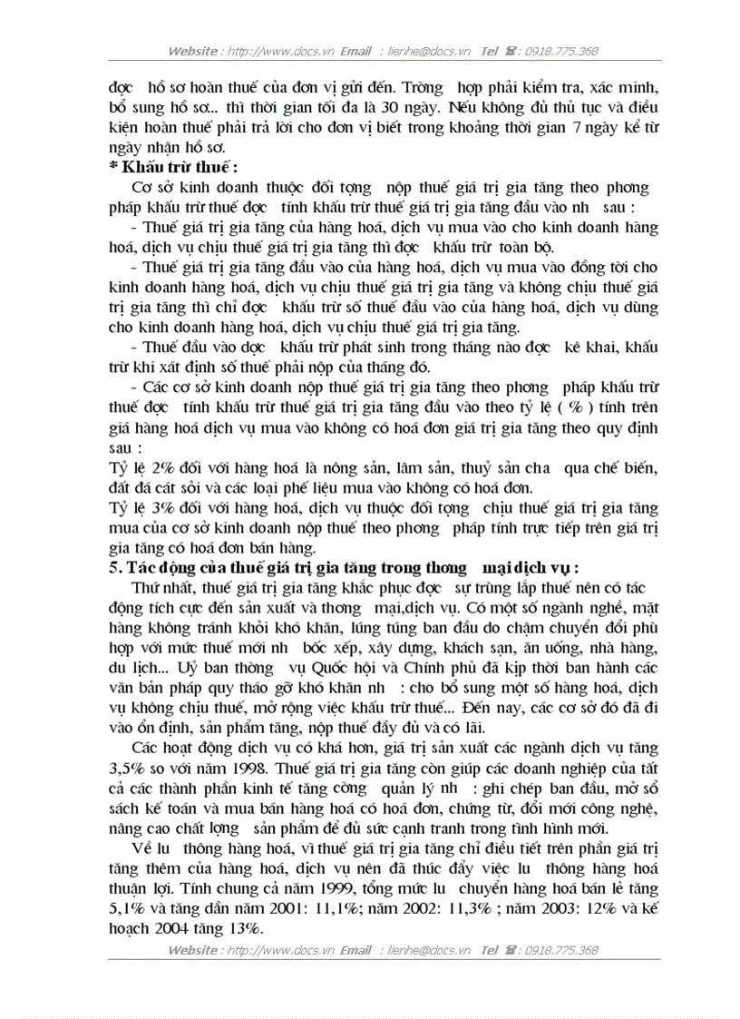 image for page Thuế giá trị gia tăng trong Thương mại dịch vụ và vai trò của nó trong thúc đẩy kinh doanh