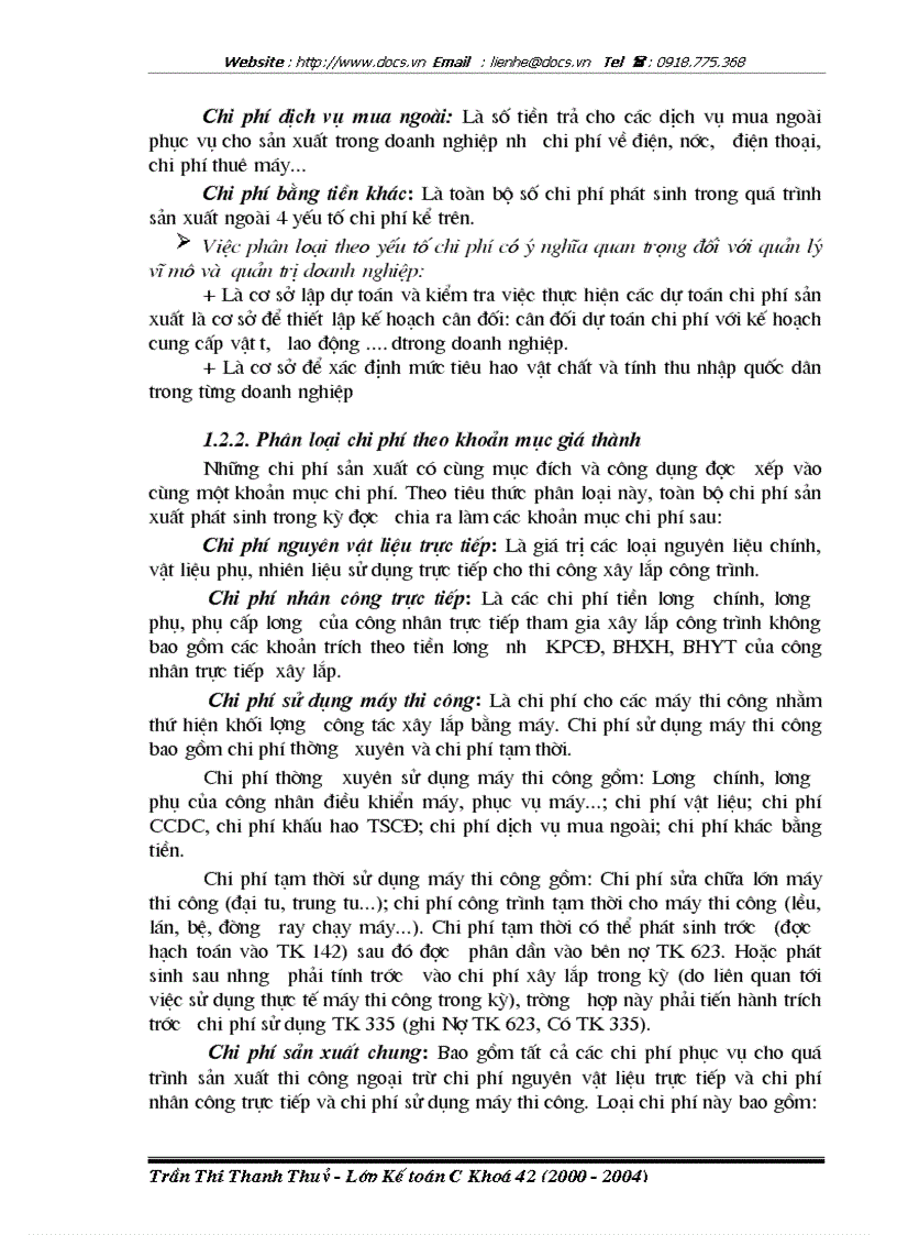 image for page Hoàn thiện hạch toán chi phí sản xuất và tính giá thành sản phẩm xây lắp tại Công ty Xây dựng số