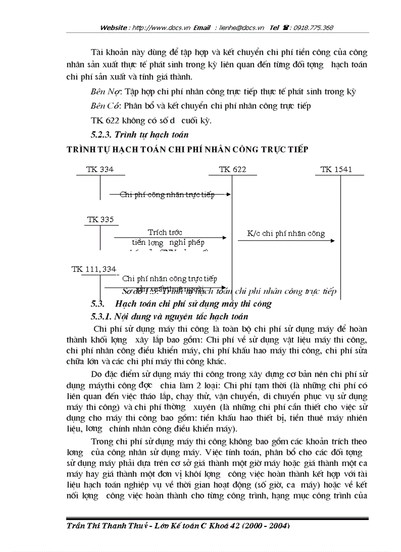 image for page Hoàn thiện hạch toán chi phí sản xuất và tính giá thành sản phẩm xây lắp tại Công ty Xây dựng số