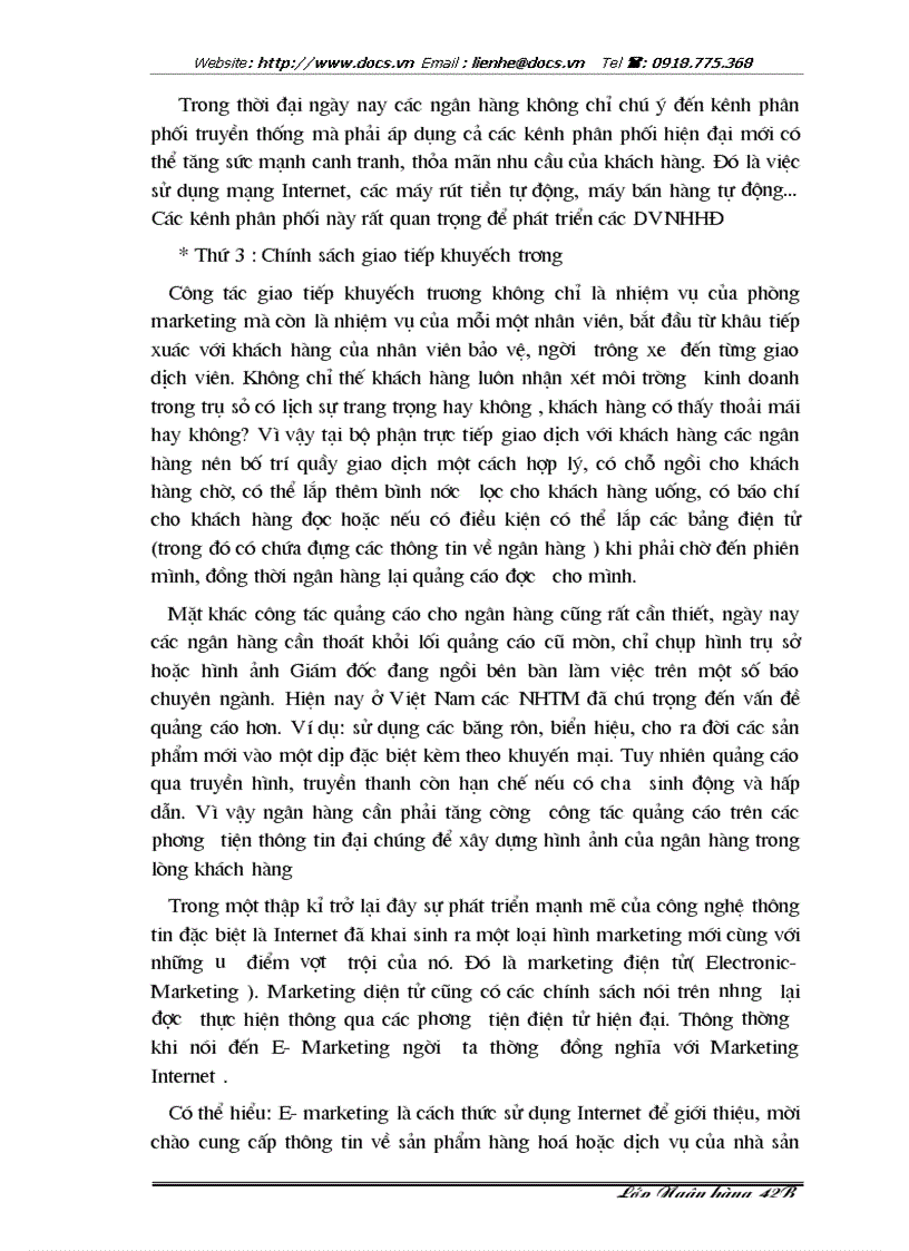 image for page Giải pháp phát triển dịch vụ ngân hàng hiện đại của các Ngân hàng Thương mại Việt Nam Nghiên cứu tại Sở Giao dịch 1 ngânhàng NHĐT PT BIDV VN