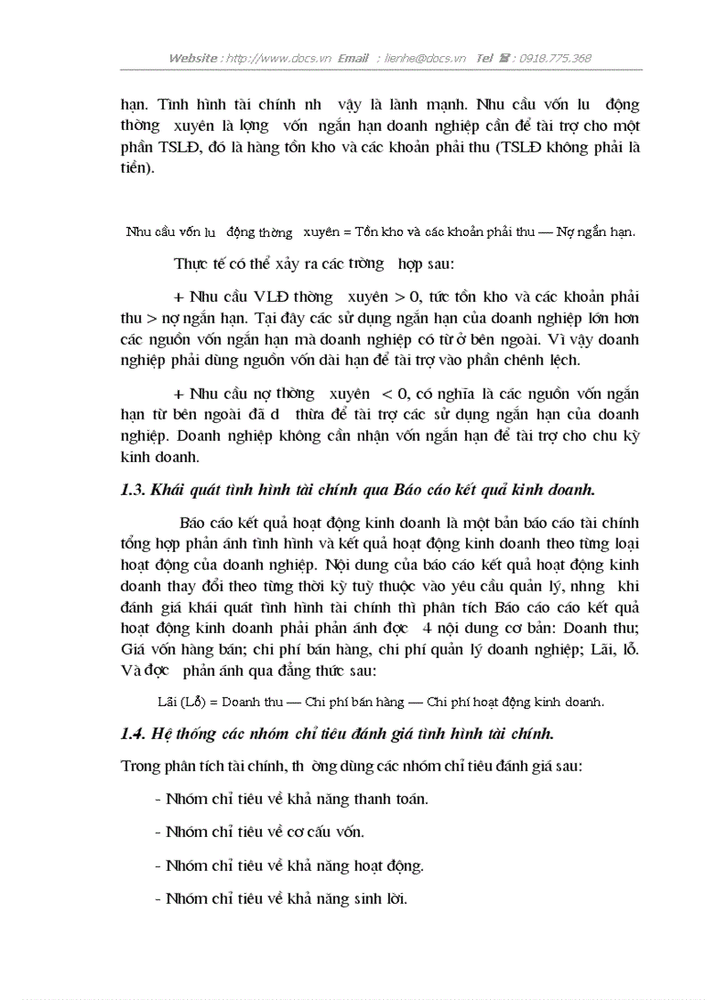 image for page Lý luận về phân tích tài chính phương pháp phân tích tài chính tình hình tài chính và hiệu quả tài chính qua phân tích tài chính