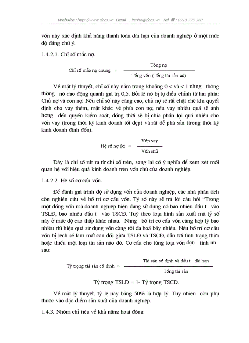 image for page Lý luận về phân tích tài chính phương pháp phân tích tài chính tình hình tài chính và hiệu quả tài chính qua phân tích tài chính
