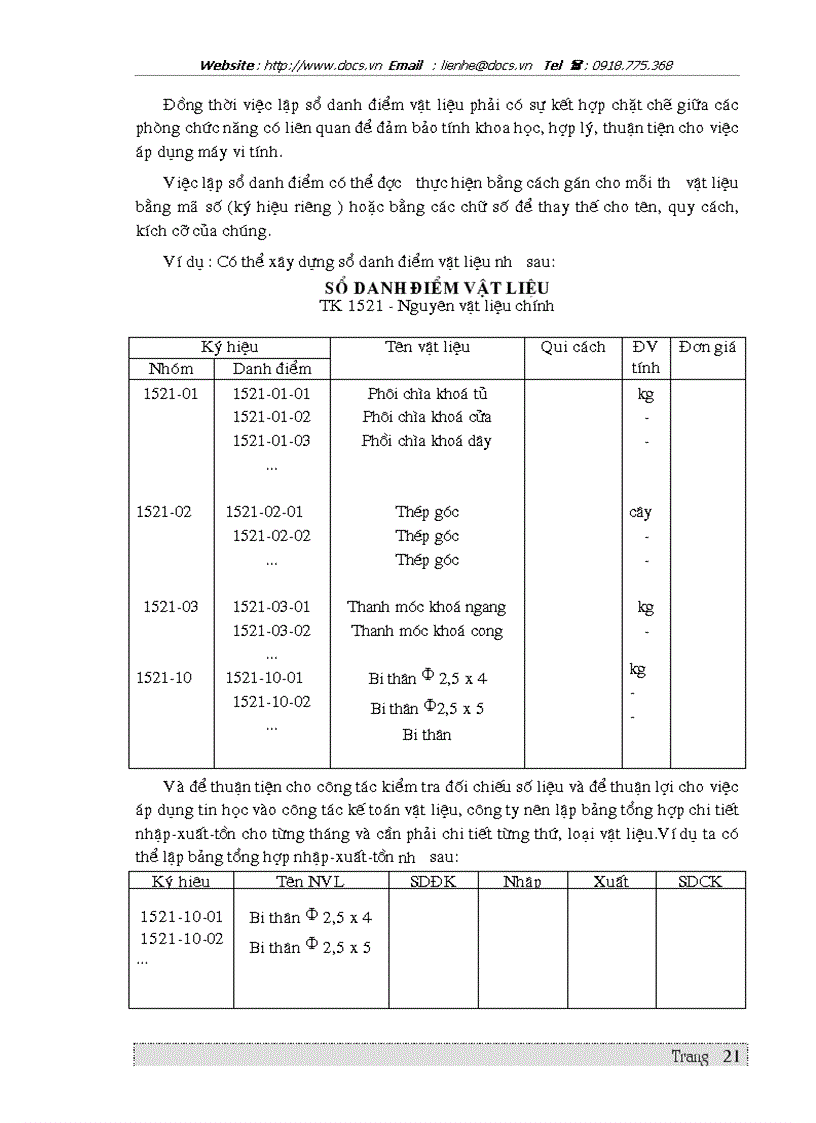 image for page Hoàn thiện công tác kế toán vật liệu tại Công ty TNHH khoá Bảo An