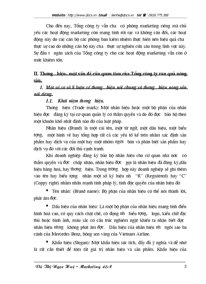 image for page Xây dựng và phát triển thương hiệu Vegetexco tại thị trường Mỹ