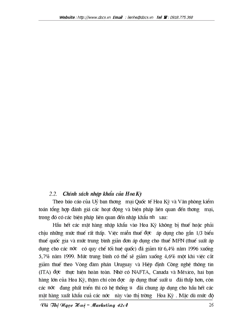 image for page Xây dựng và phát triển thương hiệu Vegetexco tại thị trường Mỹ