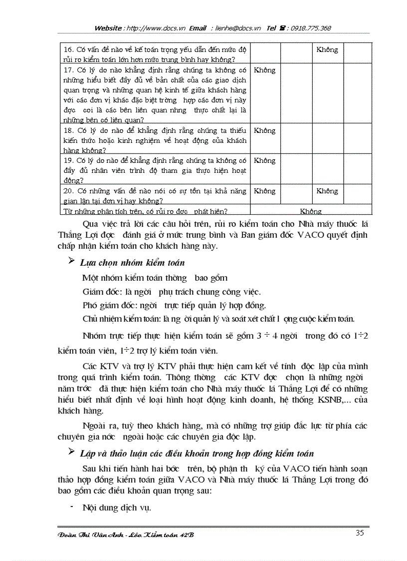 image for page Quy trình kiểm toán chu trình mua hàng thanh toán trong kiểm toán báo cáo tài chính do VACO thực hiện