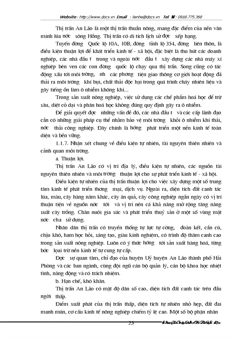 image for page Quy hoạch sử dụng đất thị trấn An Lão huyện An Lão thành phố Hải Phòng giai đoạn 2003 2010