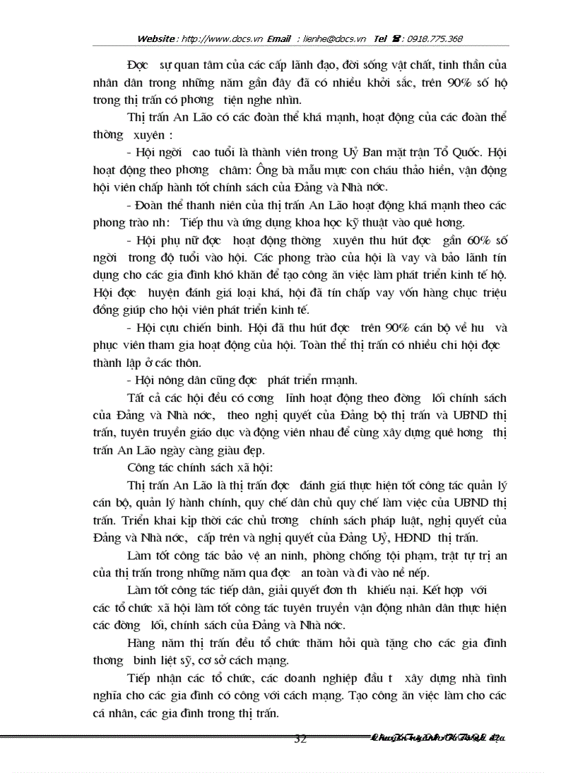 image for page Quy hoạch sử dụng đất thị trấn An Lão huyện An Lão thành phố Hải Phòng giai đoạn 2003 2010