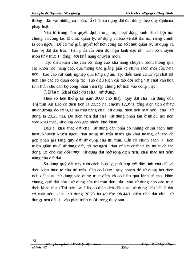 image for page Quy hoạch sử dụng đất thị trấn An Lão huyện An Lão thành phố Hải Phòng giai đoạn 2003 2010