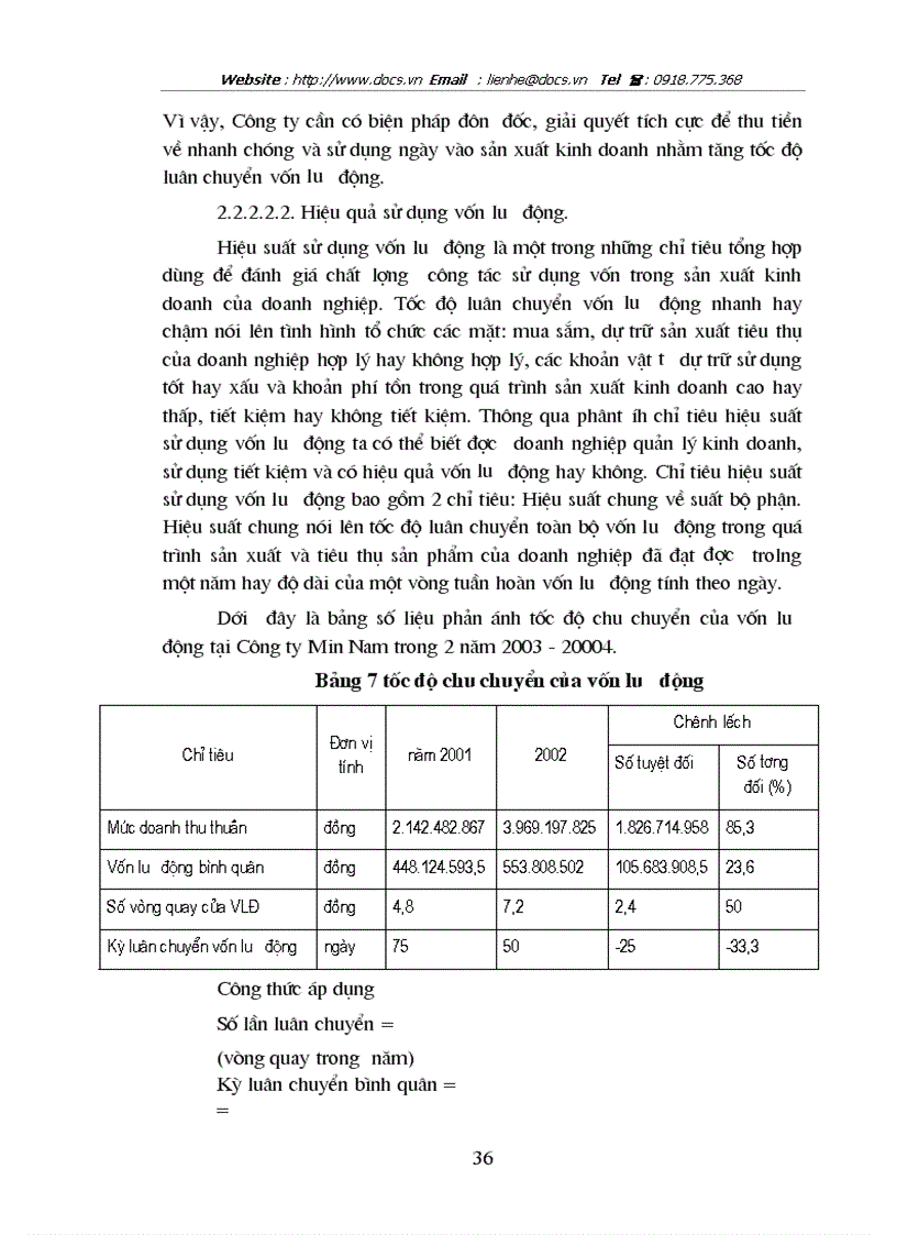 image for page Vốn và các giải pháp nâng cao hiệu quả sử dụng vốn kinh doanh ở Công ty vận tải Biển Bắc