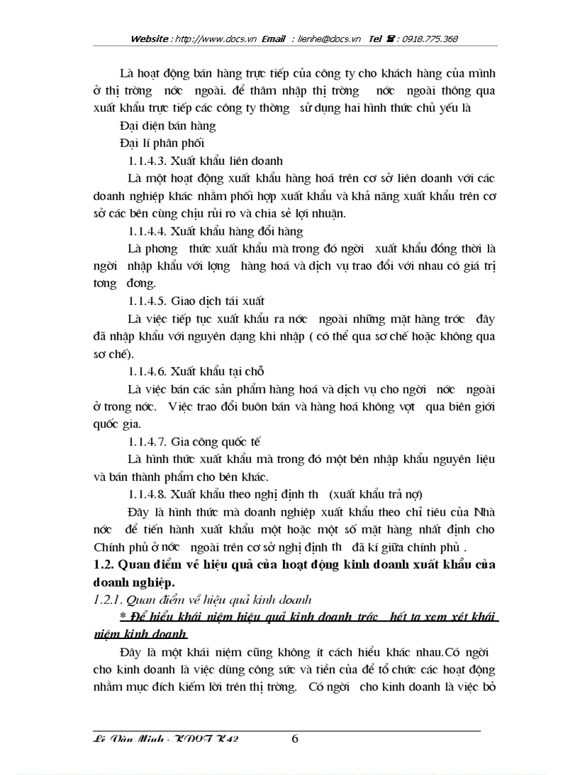 image for page 1số biện pháp nhằm nâng cao hiệu quả xuất khẩu gạo của Công ty XNK Tổng hợp 1 Bộ Thương mại