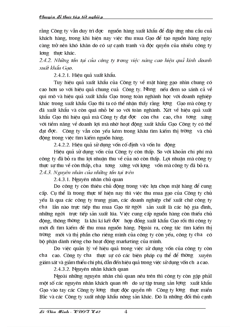 image for page 1số biện pháp nhằm nâng cao hiệu quả xuất khẩu gạo của Công ty XNK Tổng hợp 1 Bộ Thương mại