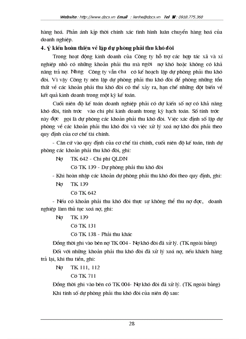 image for page Hoàn thiện công tác kế toán bán hàng và xác định kết quả kinh doanh tại Công ty hỗ trợ các hợp tác xã và xí nghiệp nhỏ lt KTDNTM gt