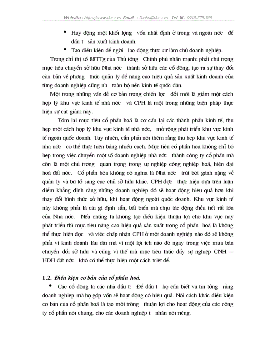 image for page Cổ phần hoá một bộ doanh nghiệp nhà nước ở Việt Nam