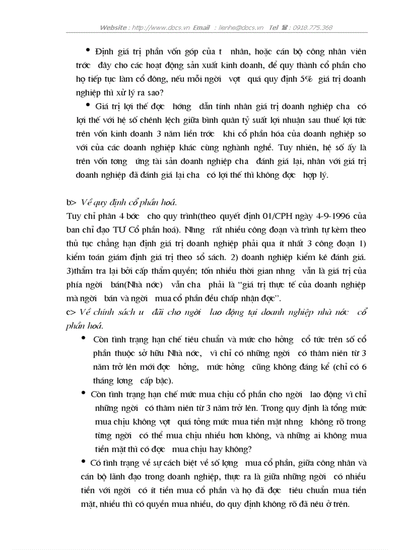 image for page Cổ phần hoá một bộ doanh nghiệp nhà nước ở Việt Nam