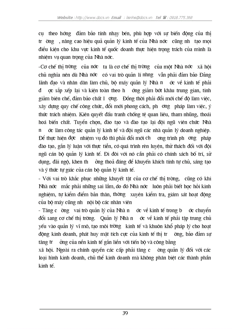 image for page Quản lý kinh tế của Nhà nước