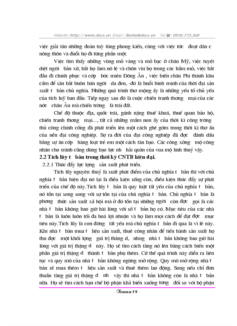 image for page Tích luỹ tư bản