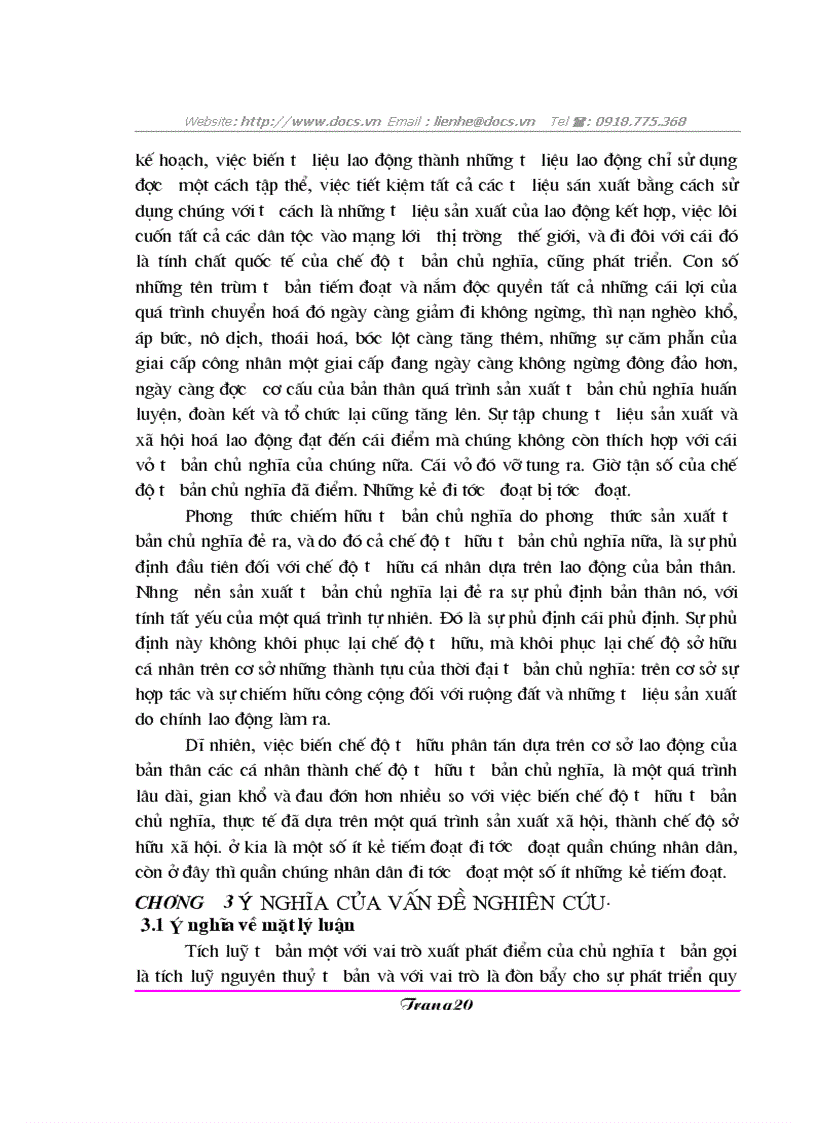 image for page Tích luỹ tư bản