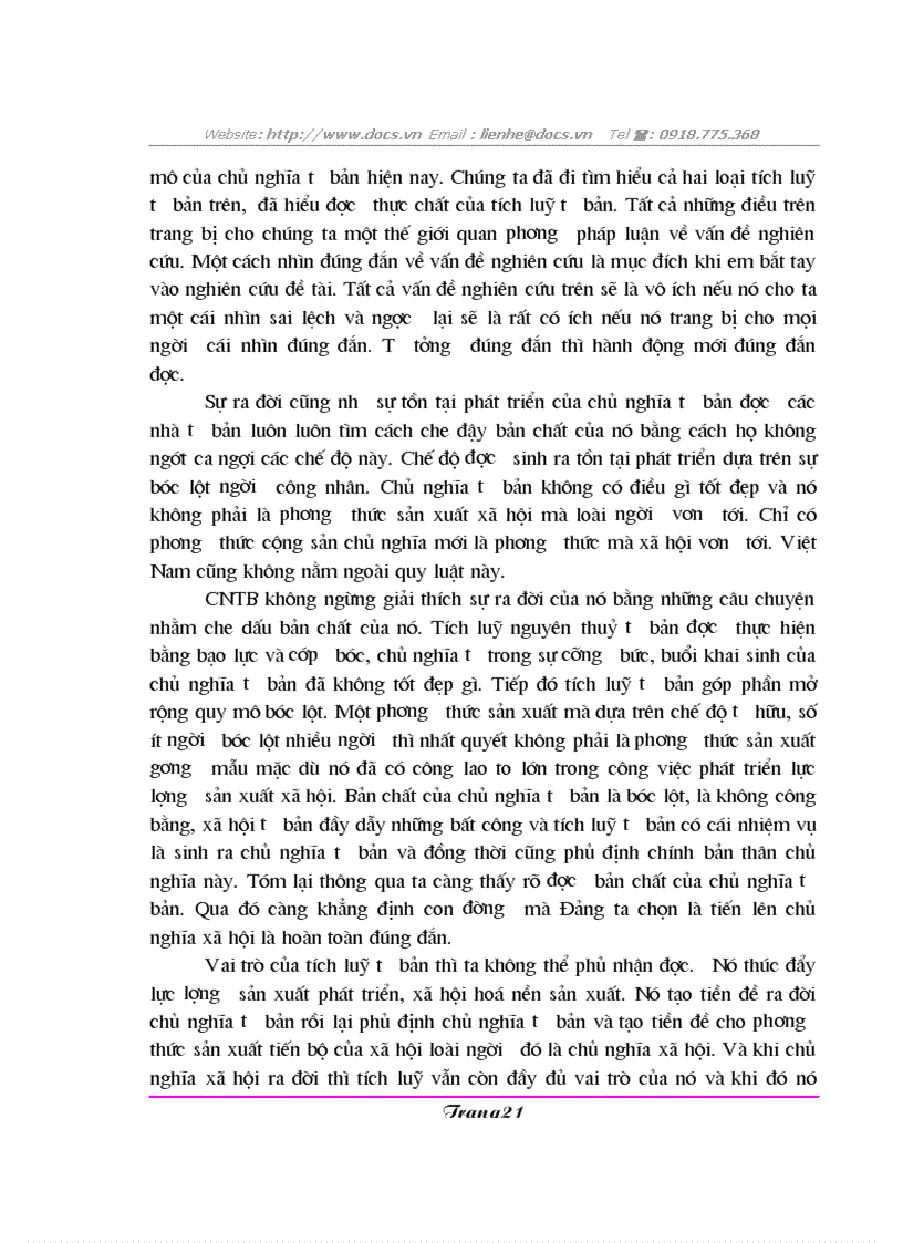 image for page Tích luỹ tư bản