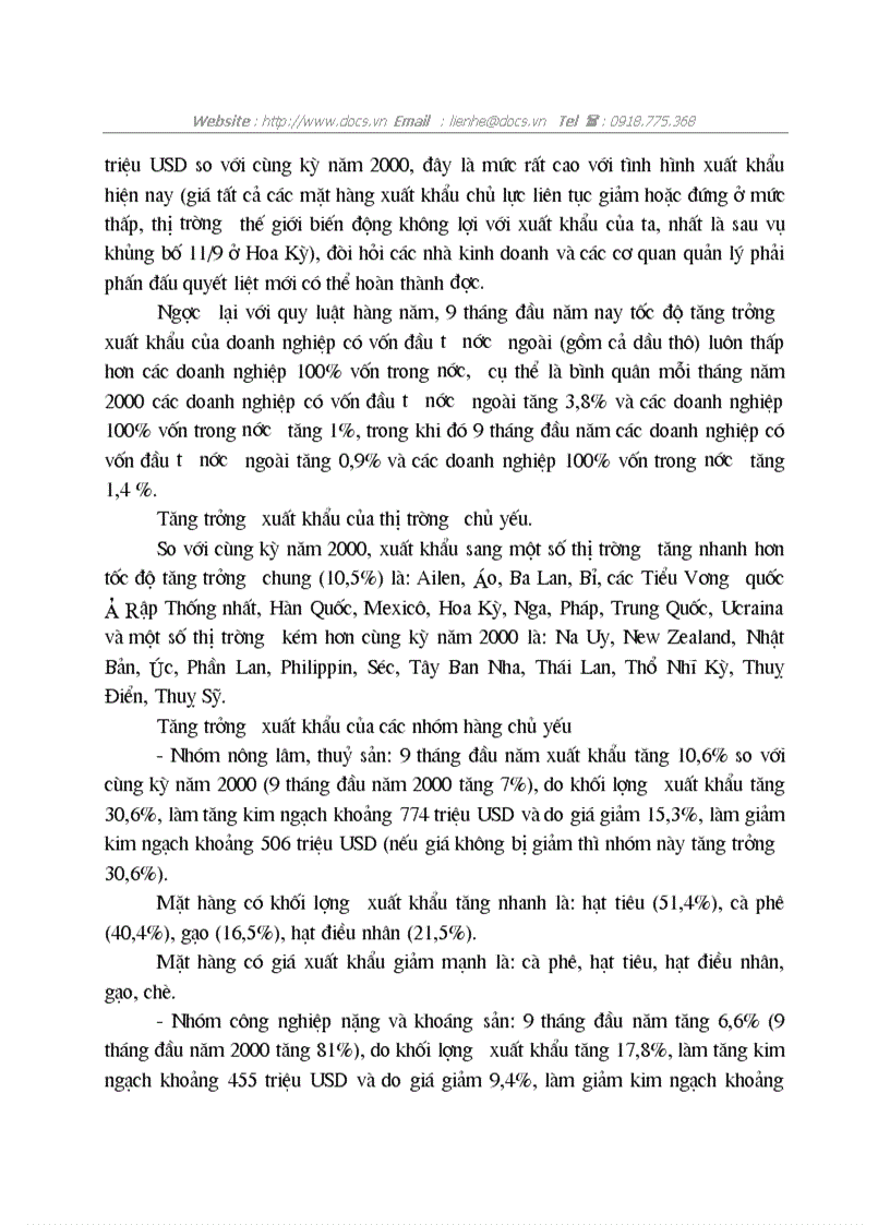 image for page TÌNH HÌNH THỰC HIỆN KẾ HOẠCH THƯƠNG MẠI tháng 9 2002