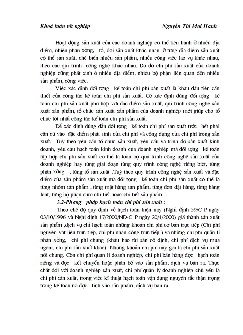 image for page Hạch toán chi phí sản xuất và tính giá thành sản phẩm tại Công ty TNHH Tài Triệu