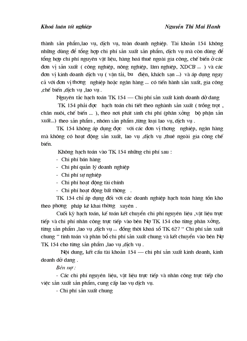 image for page Hạch toán chi phí sản xuất và tính giá thành sản phẩm tại Công ty TNHH Tài Triệu