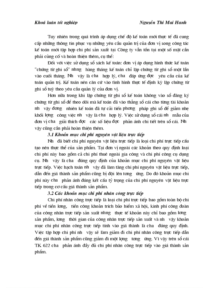 image for page Hạch toán chi phí sản xuất và tính giá thành sản phẩm tại Công ty TNHH Tài Triệu