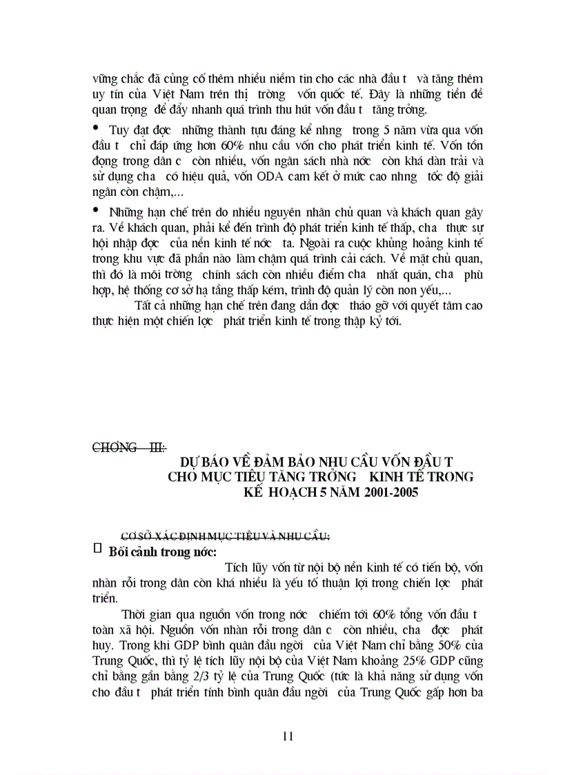 image for page Thực trạng về đảm bảo vốn đầu tư cho mục tiêu tăng trưởng kinh tế giai đoạn 1996 2000