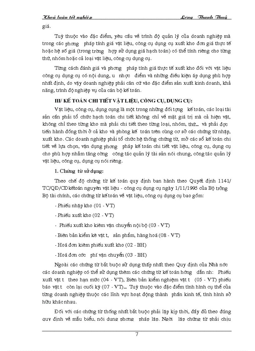 image for page Nhận xét về công tác kế toán vật liệu tại Công ty ĐT PT Nam Hồng và một số ý kiến đề xuất nhằm góp phần hoàn thiện công tác kế toán vật liệu ở công
