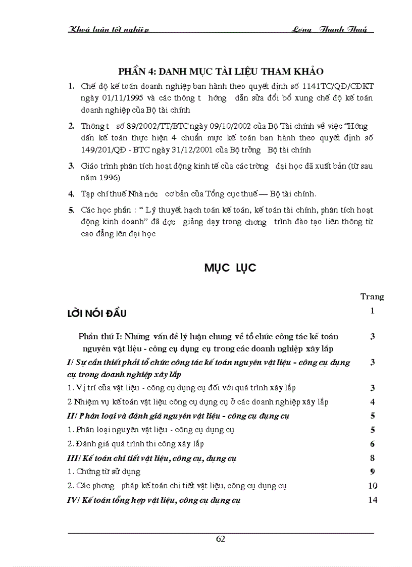 image for page Nhận xét về công tác kế toán vật liệu tại Công ty ĐT PT Nam Hồng và một số ý kiến đề xuất nhằm góp phần hoàn thiện công tác kế toán vật liệu ở công