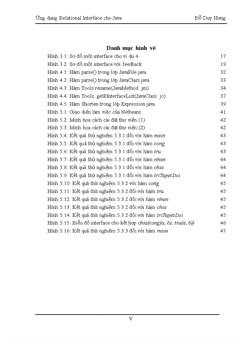 image for page Ứng dụng relational interface cho java