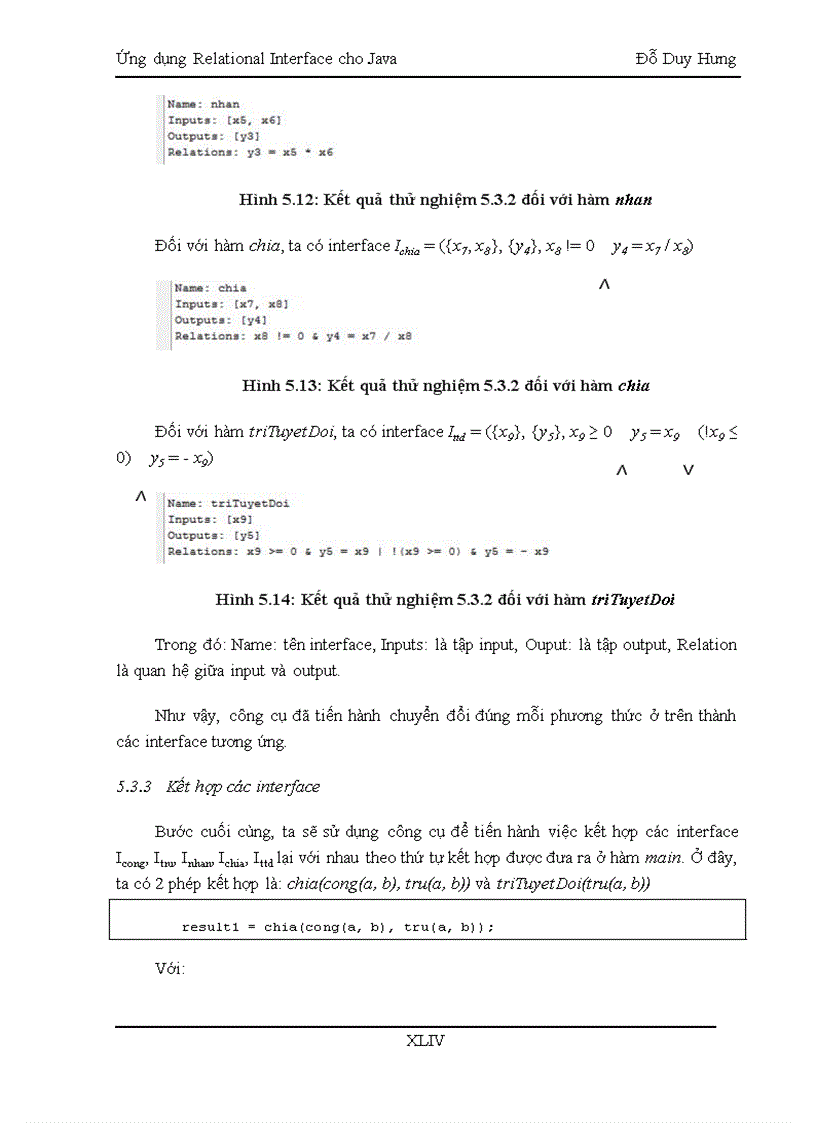 image for page Ứng dụng relational interface cho java