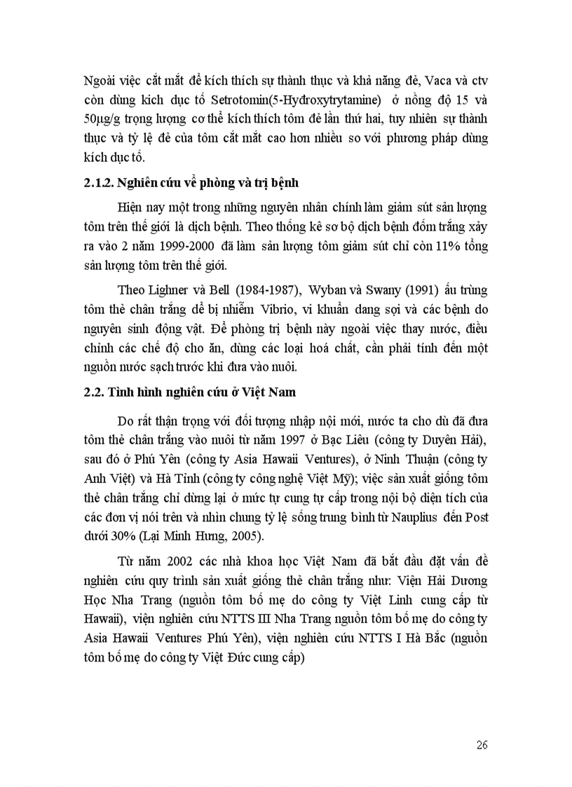 image for page Nghiên cứu sự ảnh hưởng của thức ăn đến sự tăng trưởng và tỷ lệ sống của tôm thẻ chân trắng Penaeus vannamei giai đoan PL1 đến PL 10 tại công ty cổ ph