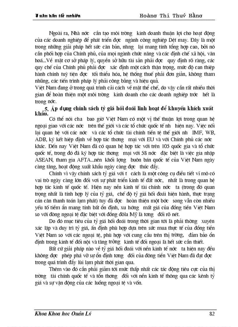 image for page Một số giải pháp nhằm thúc đẩy hoạt động xuất khẩu hàng may mặc của Công ty may thăng long