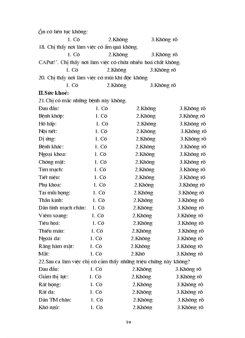 image for page Nghiên cứu đặc điểm môi trường lao động và tình hình sức khoẻ của nữ công nhân chế biến thuỷ sản đông lạnh tại Công ty cổ phần XNK thuỷ sản Quảng Bìn