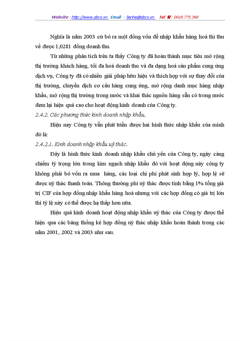 image for page Một số giải pháp nhằm nâng cao hiệu quả kinh doanh trong hoạt động nhập khẩu tại Công ty Vật tư kỹ thuật Ngân hàng