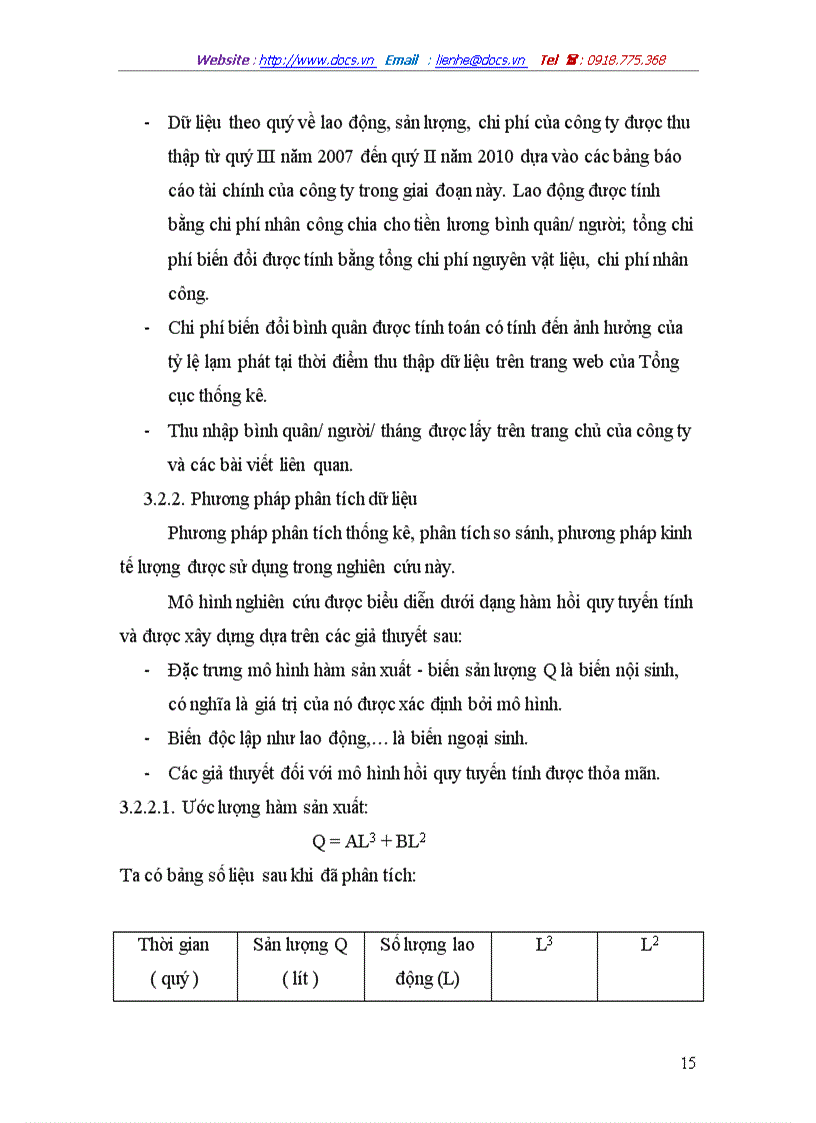 image for page Phương pháp nghiên cứu và các kết quả phân tích tình hình hoạt động của công ty cổ phần bia Hà Nội Hải Dương